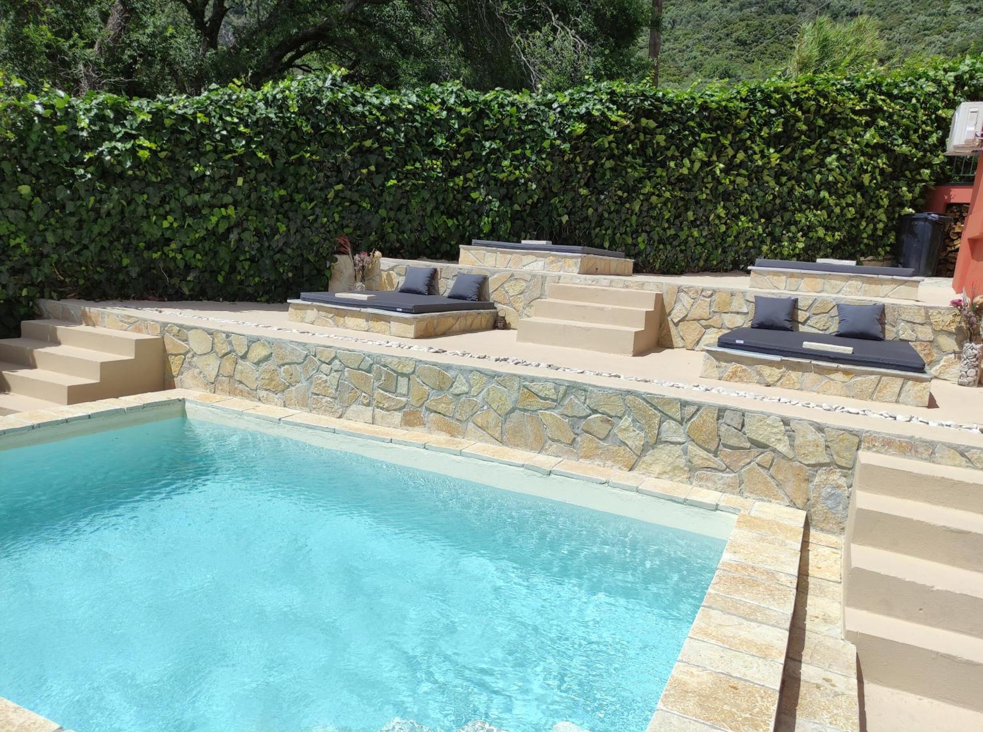 Gkk House Private Swimming Pool Luxury House Villa Skriperon Kültér fotó